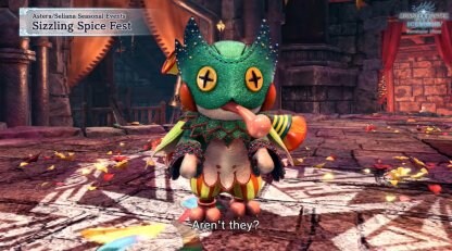 Forge Pukei-Pukei Costume For Palico