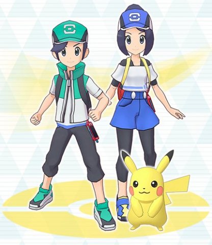 Main Character & Pikachu