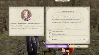 Captain's Quarters Quest Description