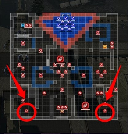 Each Side of the Fortress Spawns Reinforcements