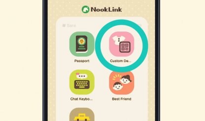 Select Nook Link Then Custom Designs