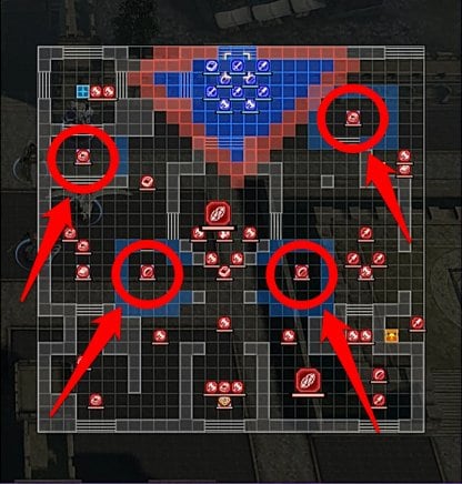 Capture Defensive Weaponry As You Advance