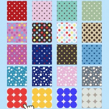 Polka-dot print