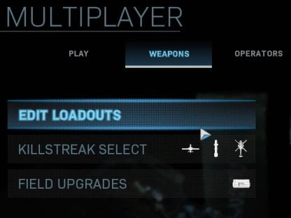 Swap Weapons & Perks At Custom Loadout