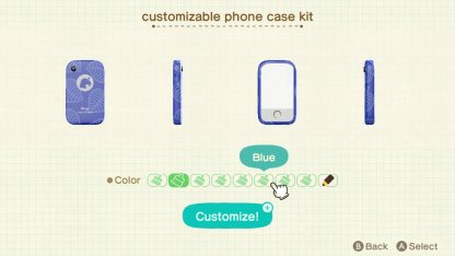 Blue Phone Case