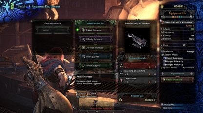 Weapon Augments Adds Stat Boosts