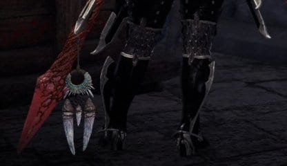 Rewards Frostfang Barioth Claws Pendant