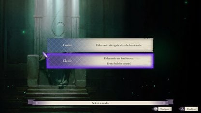Choose Between Perma-Death Or Not