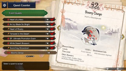 Boomy Dango Quest Info