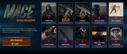 Mace Guns Blazing Bundle