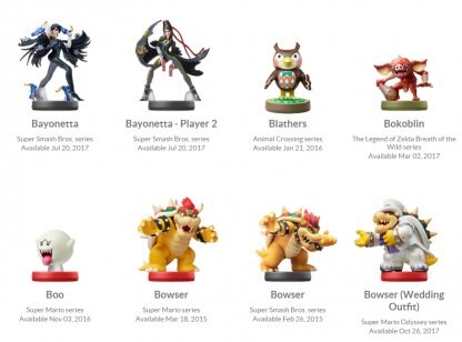 Figures & Cards Usable In-Game