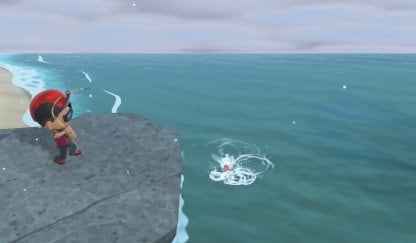 Equip Net Or Fishing Rod