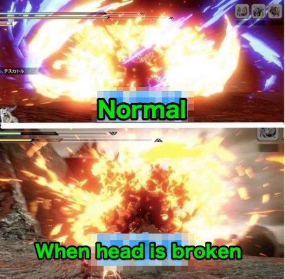 Destroy the head
