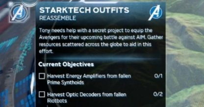 Starktech Outfits