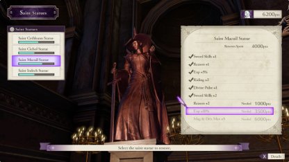 Saint Statue Upgrade
