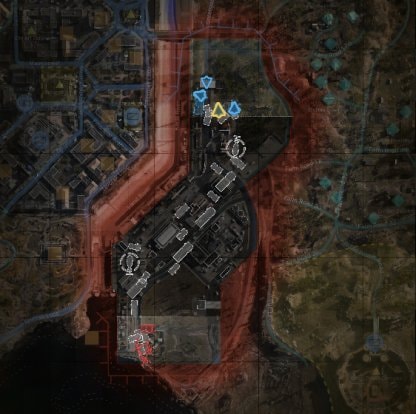Port of Verdansk Map Layout