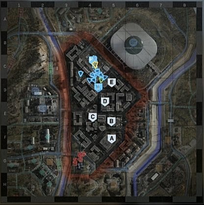 Tavorsk District Map Layout