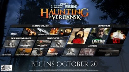 Haunting Of Verdansk Halloween Event