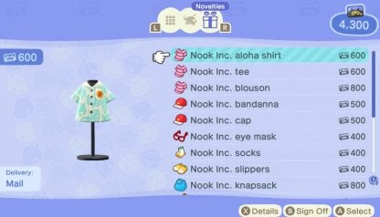 Use Nook Miles To Purchase Exclusive Items
