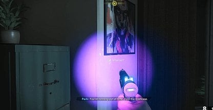 Activate The Painting On His Office