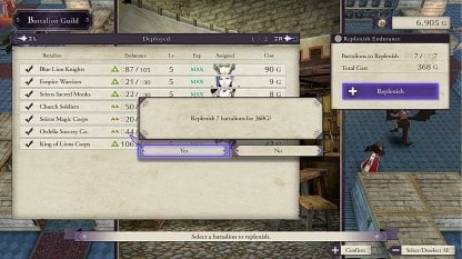 Remember To Maintain Units Before The Fight