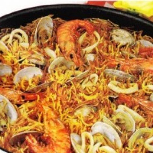 Receta De Fideua Con Marisco Recetas Gallina Blanca