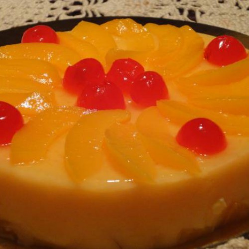 Tarta Fria De Melocoton Recetas Gallina Blanca