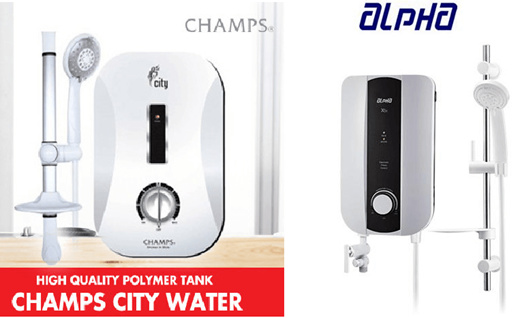 Qoo10 Champs City Alpha X5 Electric Instant Water Heater With