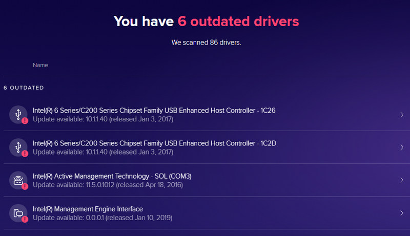 Avast Driver Updater
