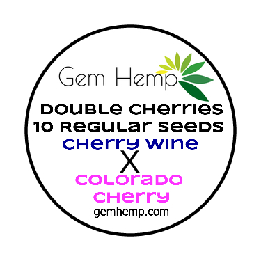 Double Cherries Industrial Hemp Seeds