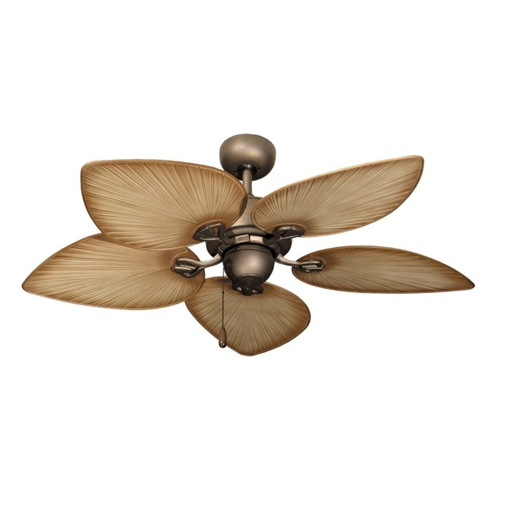 Featured Photo of Tropical Design Outdoor Ceiling Fans