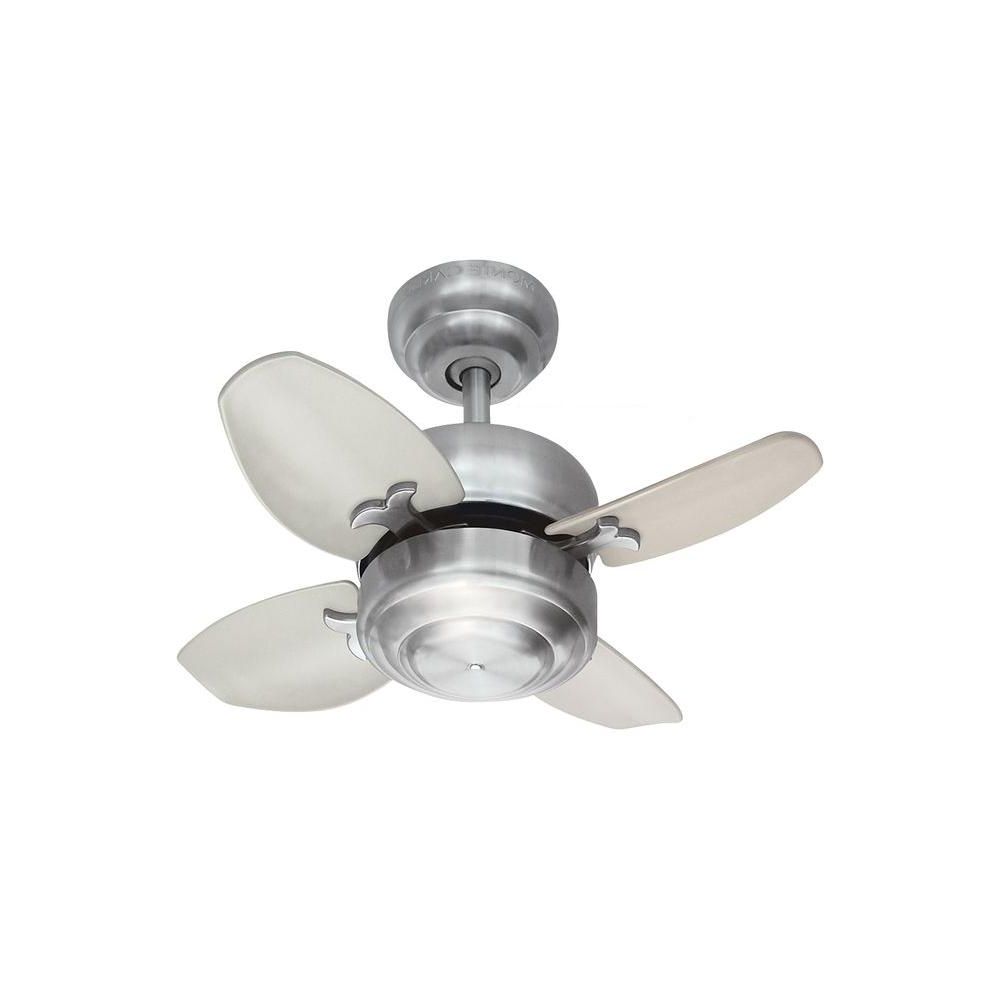Featured Photo of Mini Outdoor Ceiling Fans with Lights