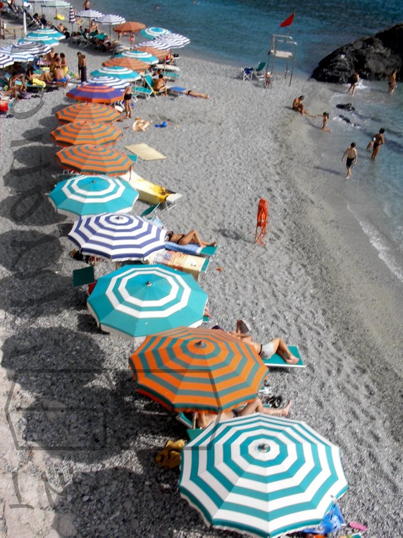 Featured Photo of Italian Beach Umbrellas