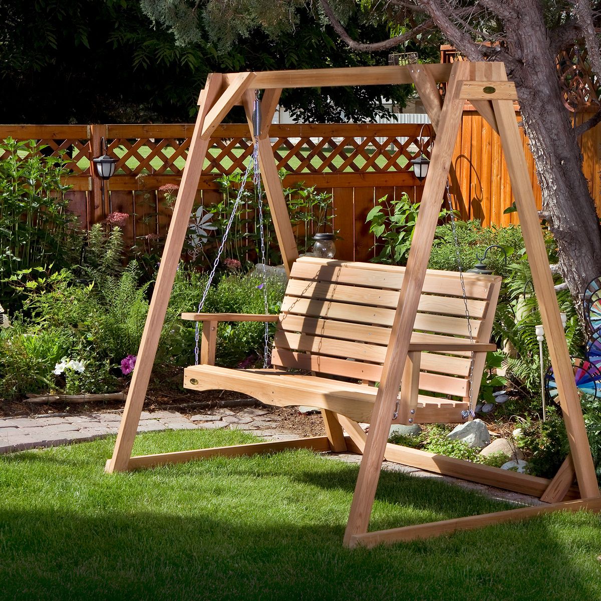 Featured Photo of 5-ft Cedar Swings with Springs