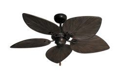 Tropical Outdoor Ceiling Fans with Lights