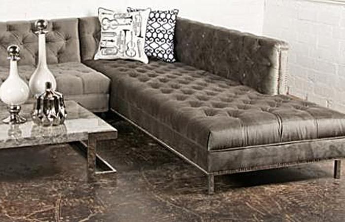 Charcoal Velvet Hollywood Sectional 9Ft X 8Ft (Chaise) X 36 Inches Regarding Velvet Sectional Sofas (Photo 4 of 10)