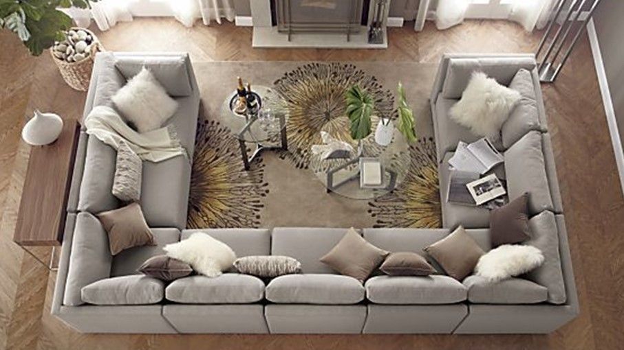 Featured Image of Huge U Shaped Sectionals