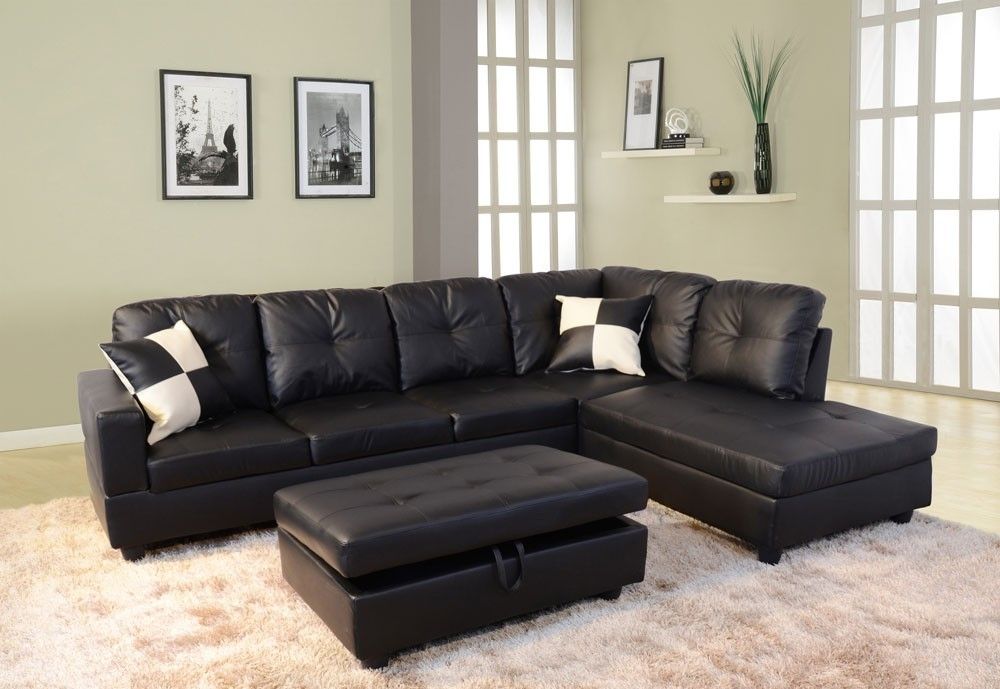 Featured Image of Leather Sectional Sofas With Ottoman