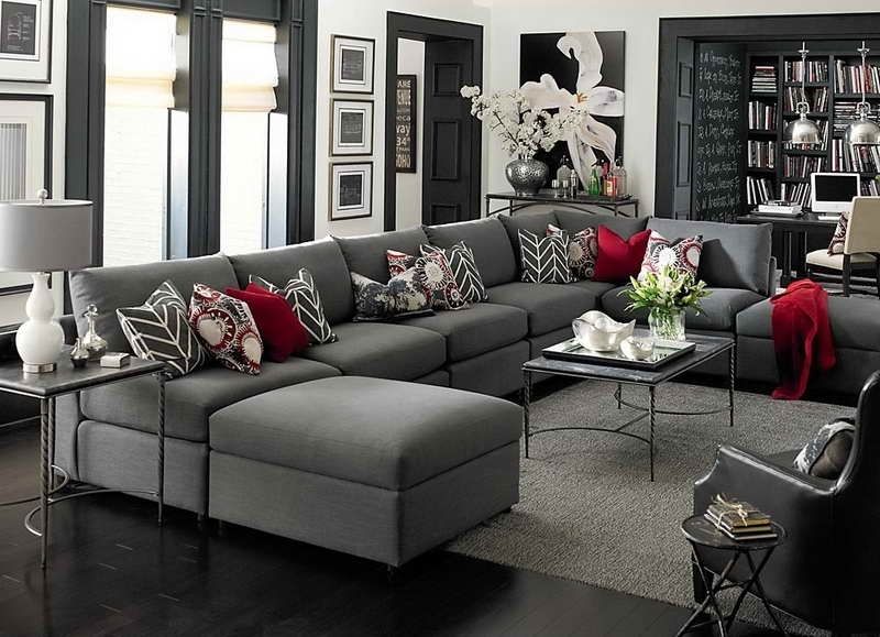 Featured Image of Gray U Shaped Sectionals