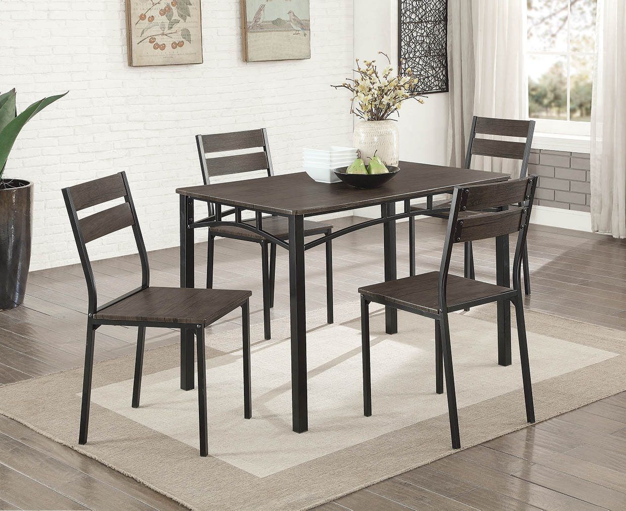 Featured Image of Autberry 5 Piece Dining Sets