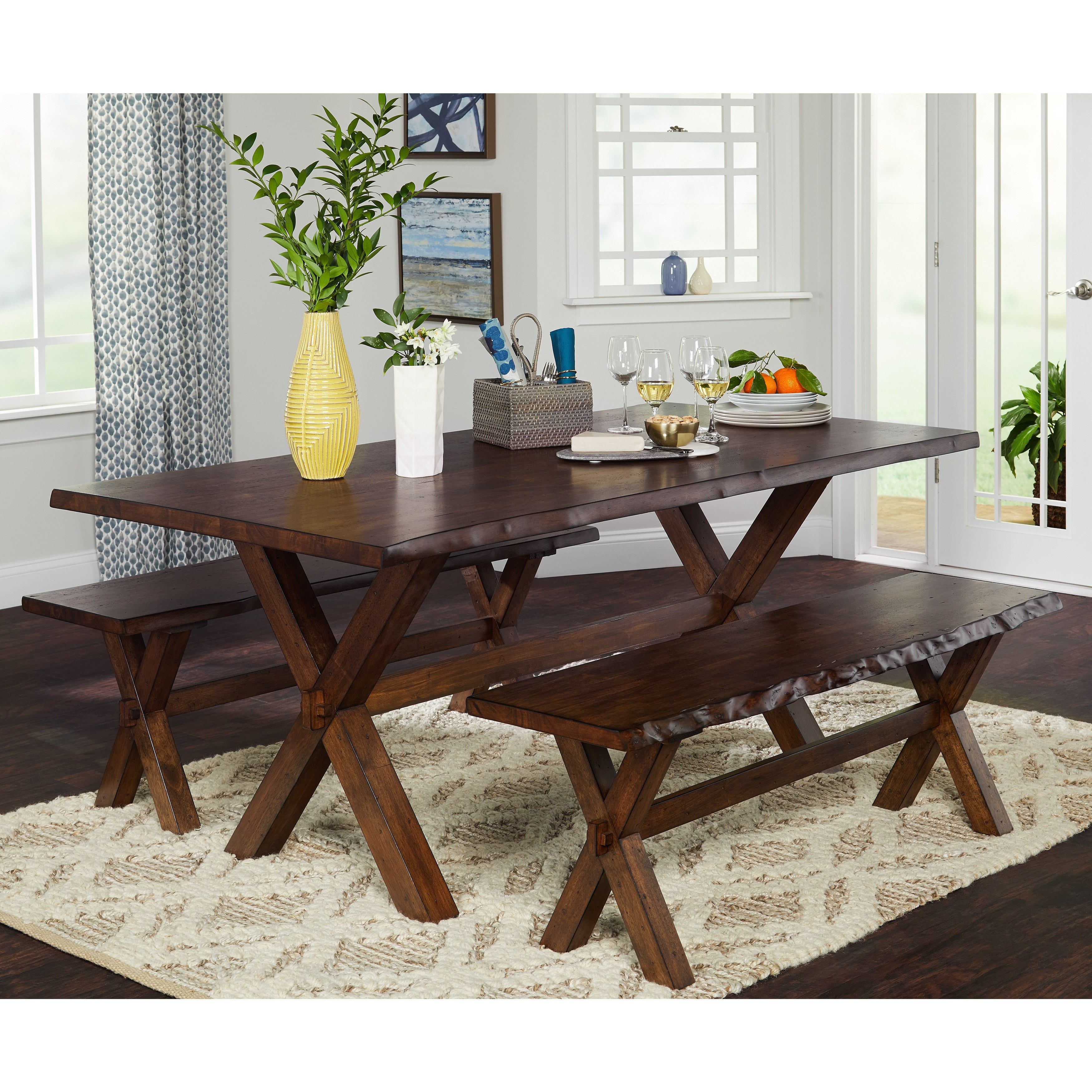 Buy 3 Piece Sets Kitchen & Dining Room Sets Online At Overstock Throughout Best And Newest Frida 3 Piece Dining Table Sets (Photo 3 of 20)