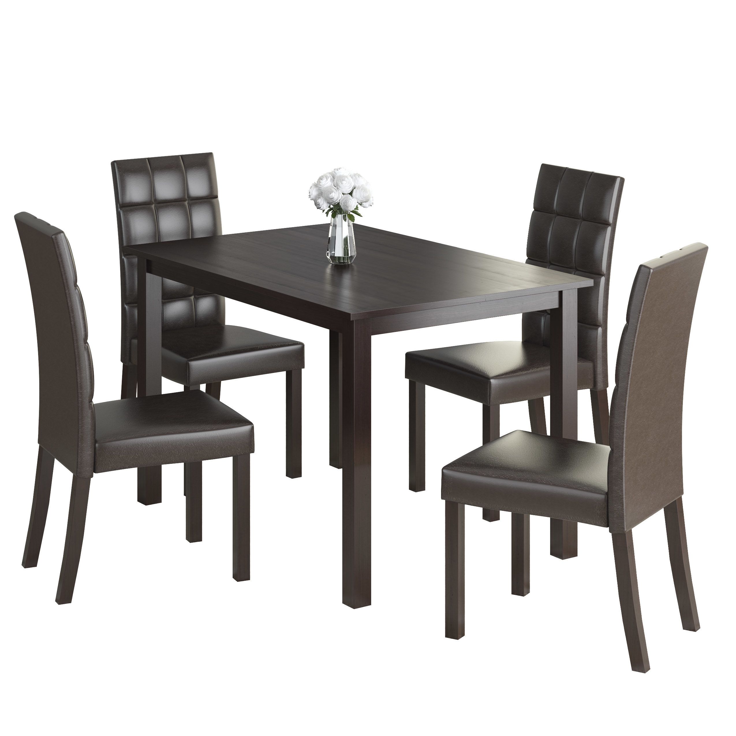Cesar 5 Piece Dining Set With Regard To Most Recently Released Kieffer 5 Piece Dining Sets (Photo 20 of 20)