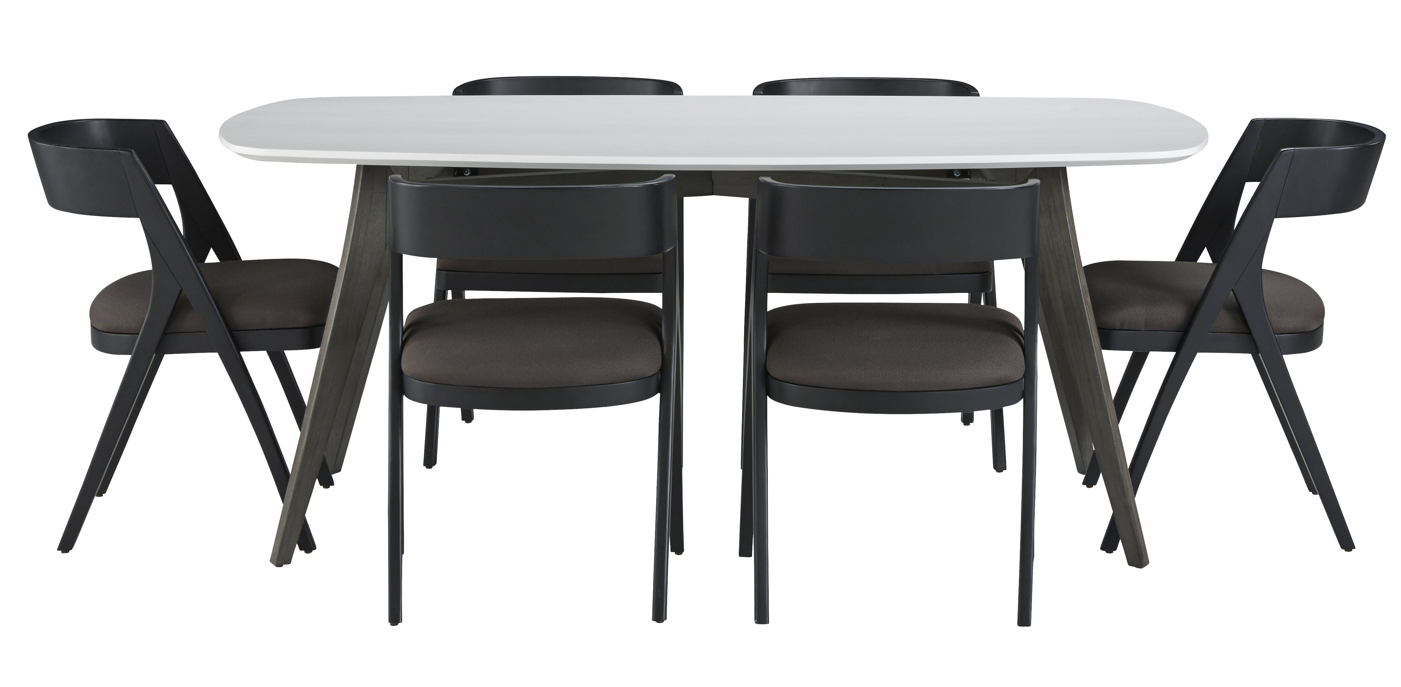 Dumfries 7 Piece Dining Set Intended For Best And Newest Frida 3 Piece Dining Table Sets (Photo 4 of 20)