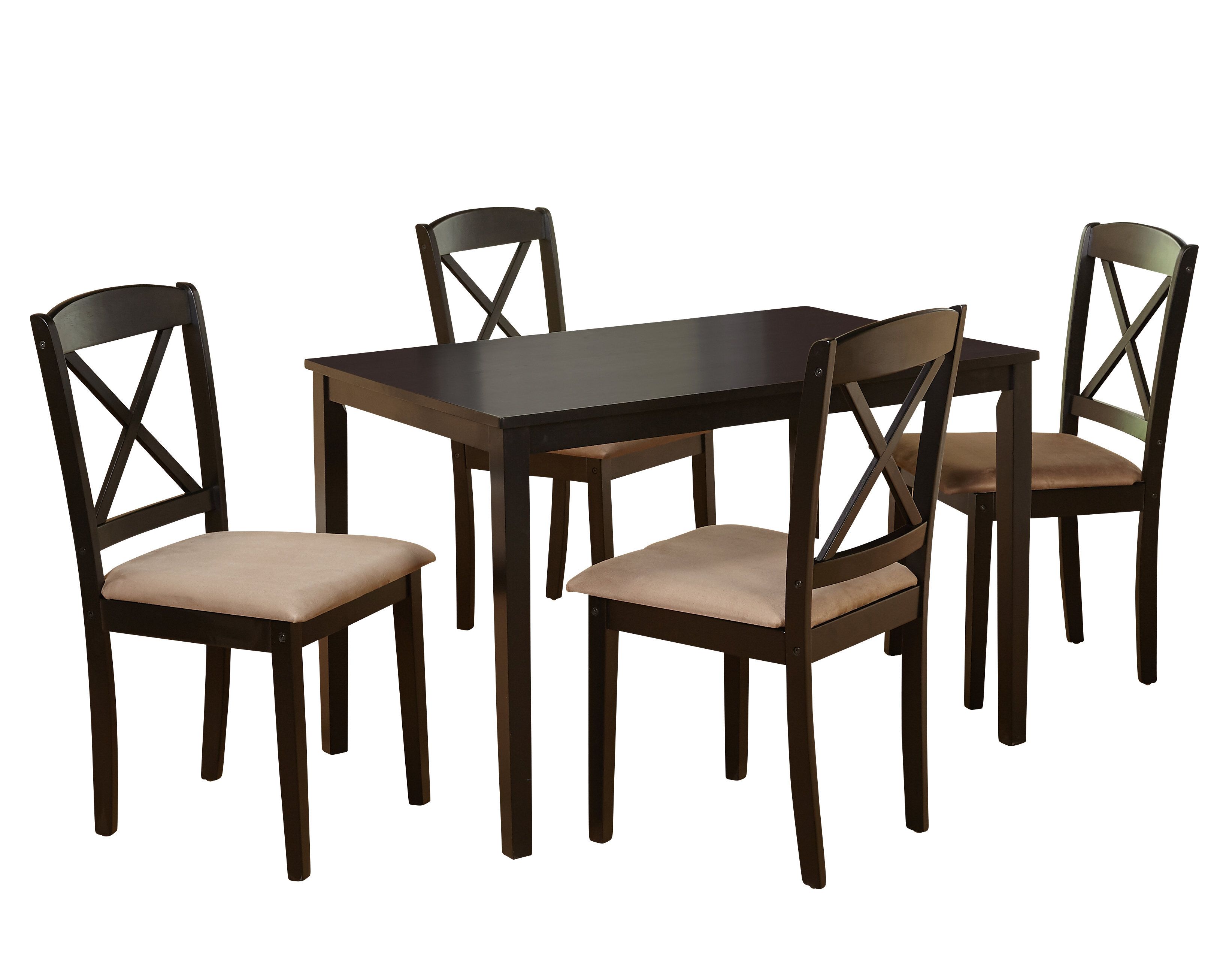 Scarlett 5 Piece Dining Set With Recent Pattonsburg 5 Piece Dining Sets (Photo 15 of 20)