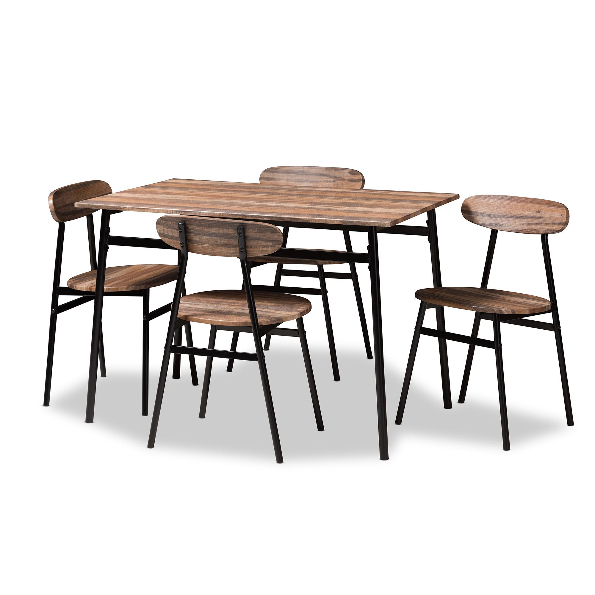 Telauges 5 Piece Dining Set Within Most Recent Wiggs 5 Piece Dining Sets (Photo 4 of 20)