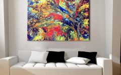 Abstract Oversized Canvas Wall Art