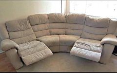 Curved Recliner Sofas