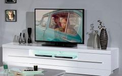 White High Gloss TV Stands Unit Cabinet