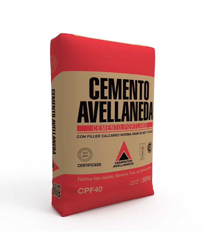 bolsa de cemento CPC40 marca Cementos Avellaneda