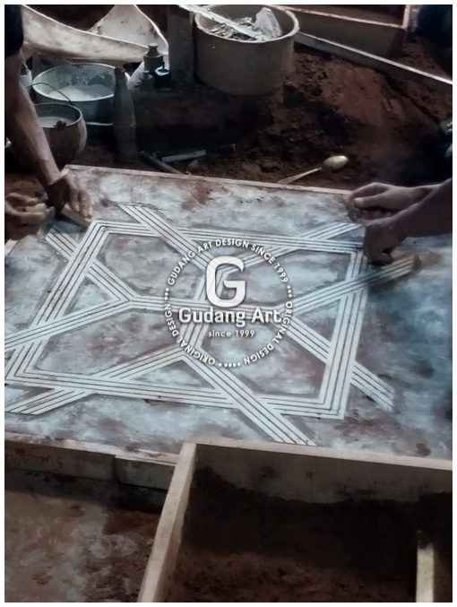 Pembuatan Ornamen Pagar Masjid Aluminium Cor2